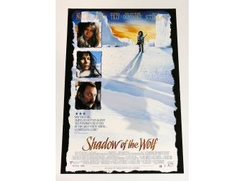 Original One-Sheet Movie Poster - Shadow Of The Wolf (1992) - Donald Sutherland, Lou Diamond Phillips