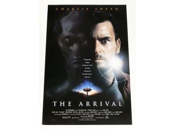 Original One-Sheet Movie Poster - The Arrival (1996) - Charlie Sheen
