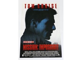 Original One-Sheet Movie Poster - Mission: Impossible (1996) - Tom Cruise