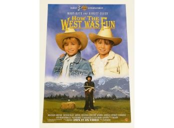 Original One-Sheet Movie Poster - How The West Was Fun (1996) - Olson Twins