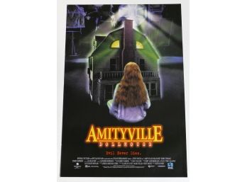 Original One-Sheet Movie Poster - Amityville Dollhouse (1996) - Extremely Rare