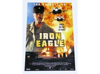 Original One-Sheet Movie Poster - Iron Eagle IV (1995) - Lou Gossett Jr
