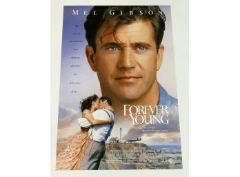 Original One-Sheet Movie Poster - Forever Young (1992) - Mel Gibson