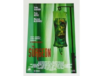 Original One-Sheet Movie Poster - The Surgeon (1994) - Malcom McDowell, Peter Boyle