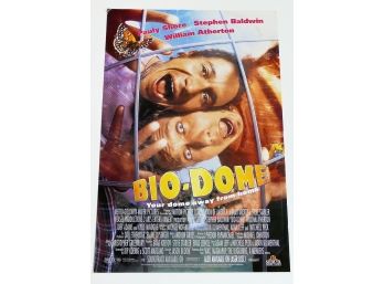Original One-Sheet Movie Poster - Bio-Dome (1996) - Pauly Shore, Stephen Baldwin
