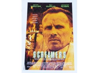 Original One-Sheet Movie Poster - Screamers (1996) - Peter Weller