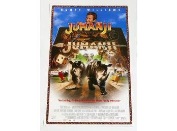 Original One-Sheet Movie Poster - Jumanji (1995) - Robin Williams