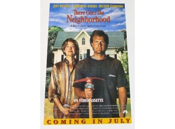 Original One-Sheet Movie Poster - There Goes The Neighborhood (1992) - Jeff Daniels, Catherine O'Hara