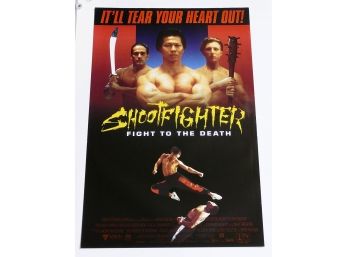 Original One-Sheet Movie Poster - Shootfighter: Fight To The Death (1993) - Bolo Yeung, William Zabka