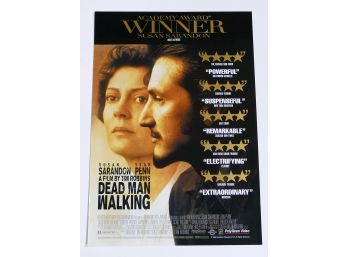Original One-Sheet Movie Poster - Dead Man Walking (1995) - Sean Penn, Susan Sarandon