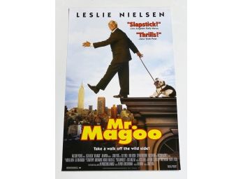 Original One-Sheet Movie Poster - Mr Magoo (1997) - Leslie Nielsen, Kelly Lynch