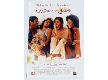 Original One-Sheet Movie Poster - Waiting To Exhale (1996) - Whitney Houston, Angela Bassett