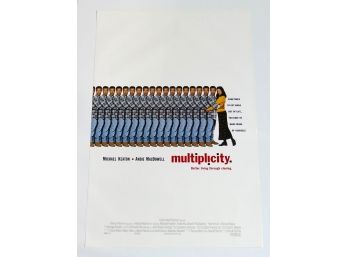 Original One-Sheet Movie Poster - Multiplicity (1996) - Michael Keaton, Andie MacDowell