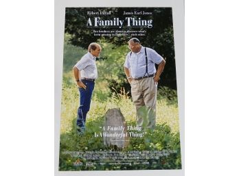 Original One-Sheet Movie Poster - A Family Thing (1996) - Robert Duvall, James Earl Jones