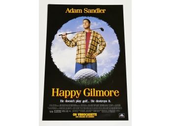 Original One-Sheet Movie Poster - Happy Gilmore (1995) - Adam Sandler