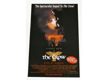 Original One-Sheet Movie Poster - The Crow: City Of Angels (1996)