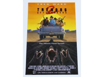 Original One-Sheet Movie Poster - Tremors 2 (1996) - Fred Ward
