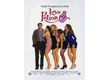 Original One-Sheet Movie Poster - Love Potion No. 9 (1992) - Sandra Bollock, Tate Donovan