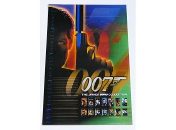 Original One-Sheet Video Poster - James Bond 007 Video Collection (1999) - Sean Connery, Roger Moore