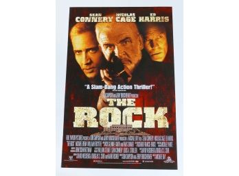 Original One-Sheet Movie Poster - The Rock (1996) - Sean Connery, Nicholas Cage