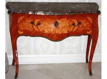 Louis XV Style French Marquetry Commode