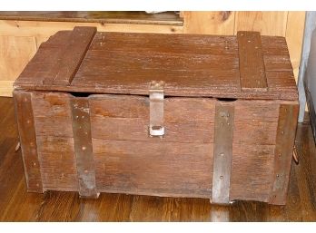 Antique Wood Crate / Trunk
