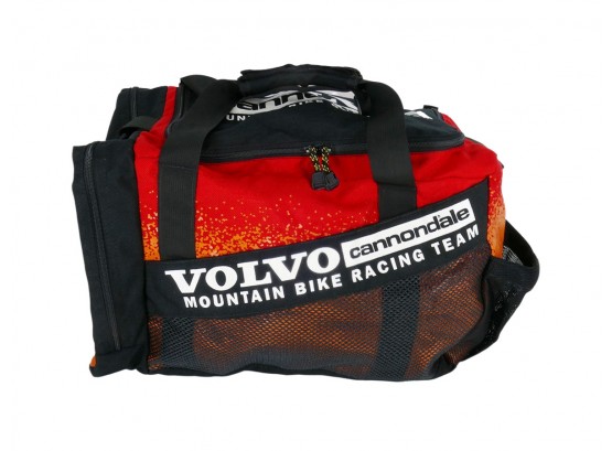 Vintage 1990's Cannondale  Volvo Mountain Bike Racing Team Duffel Bag