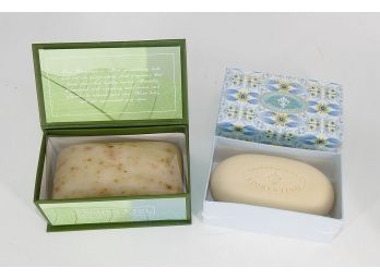 Two Different Soaps - New In Boxes - Fiorentino And Bergamot & Mint