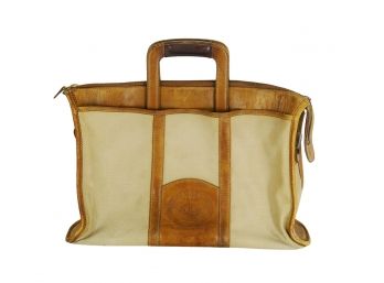 The Original Ghurka Bag - The Expediter No. 34 Attache Case - Khaki Twill