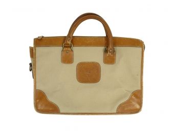The Original Ghurka Bag - The Delegate No. 60 Briefcase - Khaki Twill