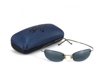 Maui Jim 503 Wailea Sunglasses In Gunmetal Grey - With Hard Case