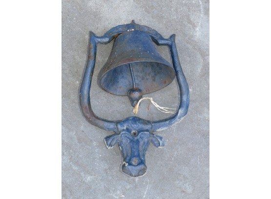 Vintage Cast Iron Farmhouse Dinner Bell