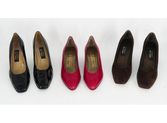 3 Pairs Of Women's Shoes - Size 8 1/2 - Bruno Magli, Stuart Weitzman (2)