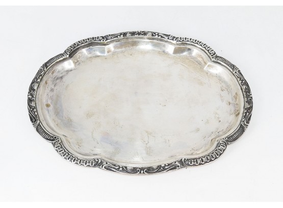 Sanborn Mexico Decorative Sterling Silver Tray - 404.45g (13 Troy Oz)