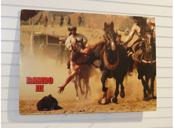 Rambo III Movie Poster (1988)