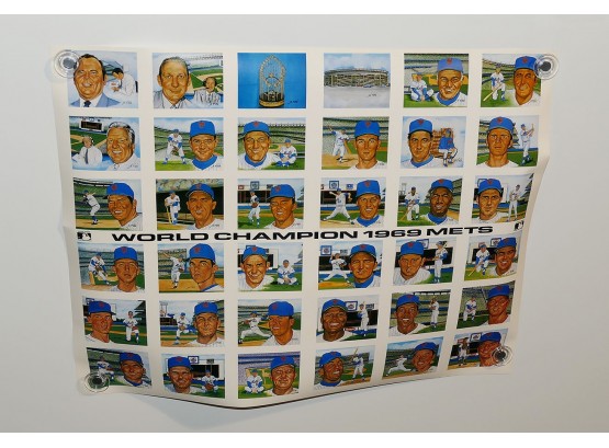 Mets World Champions 1969 Poster