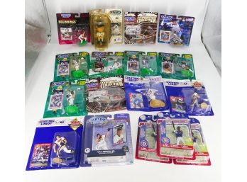 Large Lot Of Unopened MLB & NFL Figurines From Starting Line, Play Makers (17)