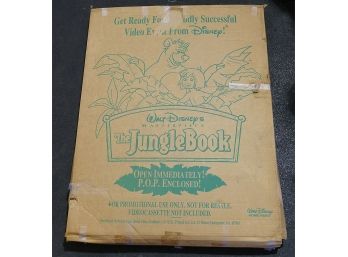 Walt Disney's The Jungle Book VHS Movie Cardboard Standee