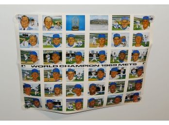 Mets World Champions 1969 Poster
