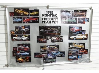 1978 Pontiac Dealership Poster - Grand Prix