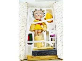 Danbury Mint Betty Boop Shopping Spree Collector Porcelain Doll - Never Displayed In Box