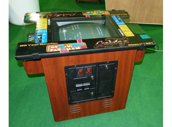 Ms Pac-Man & Galaga Arcade Game - Cocktail - Class Of 1981 Version