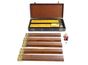 Vintage Bakelite Mahjong Game Set
