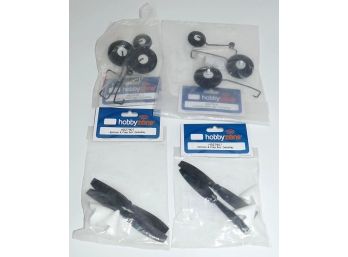 R/C Airplane Parts - Landing Gear And Spinner/Prop Set