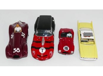 Lot Of 4 Carrera Slot Cars - Digital 1/24 & 1/32 Scale