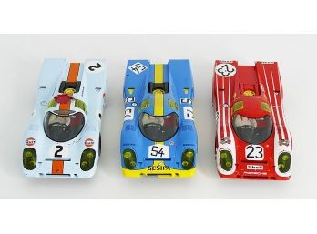 Lot Of 3 - Carrera Porsche 917K Slot Cars - Digital 1/24 Scale