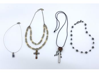 Set Of Four Fabulous Necklaces