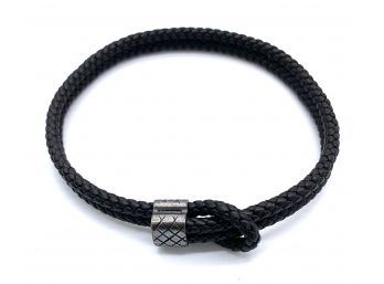 Bottega Veneta Men's Woven Leather Bracelet (Cost: $400)