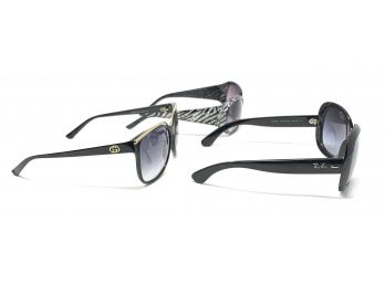 Collection Of Sunglasses - Gucci, Ray Ban And Panama Jack