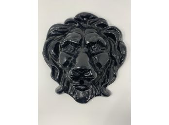 Vintage Lion's Head Garden Plaque